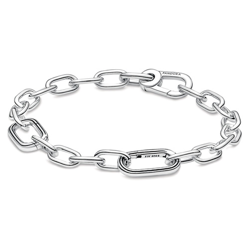 Pandora Me Small Link Silver Bracelet from Pandora Jewelry.  Item: 599662C00