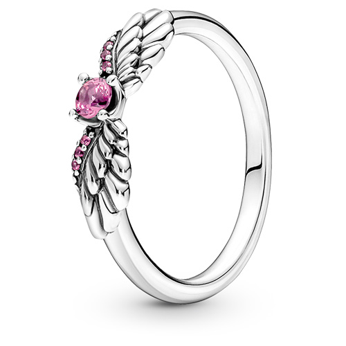 Pandora Sparkling Pink Elevated Heart Ring - Rose India | Ubuy