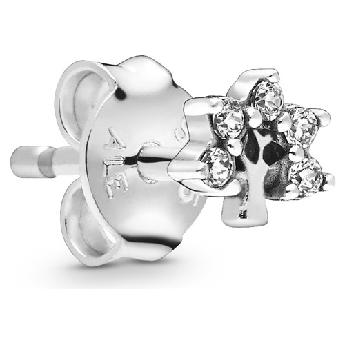 Retired Pandora My Nature Single Micro-Stud Earring :: Pandora Me Matching Jewelry :: Authorized Online Retailer