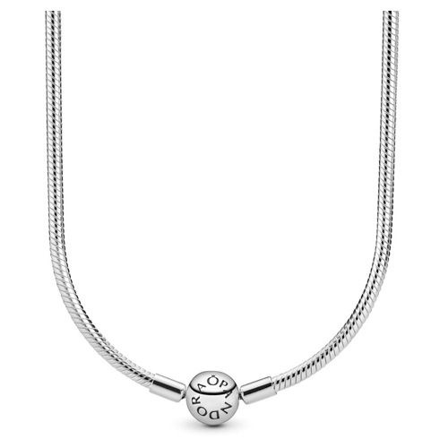 Pandora Snake Chain Necklace with Pandora Clasp :: Chain Necklaces for ...