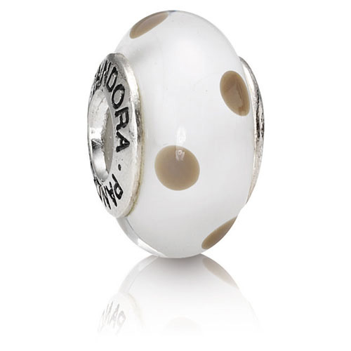 polka dot pandora charm