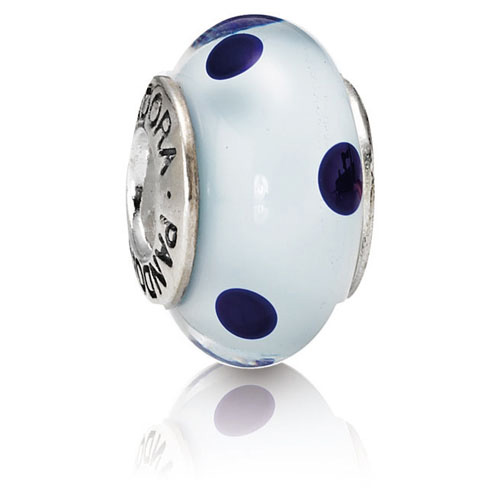 polka dot pandora charm