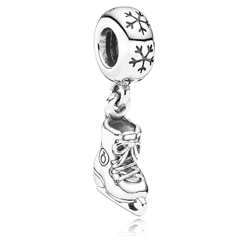 Retired Pandora Ice Skate Dangle :: Sterling Silver Charms 791025 ...