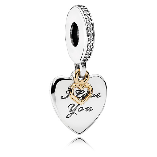 Mom and Heart Charm
