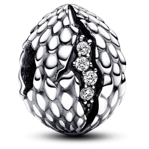 Pandora Game of Thrones Sparkling Dragon Egg Charm :: Game of Thrones Charms  792962C01 :: Authorized Online Retailer
