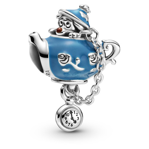 Retired Pandora Disney Alice in Wonderland Unbirthday Party Teapot Charm ::  Disney Charms 799345C01 :: Authorized Online Retailer