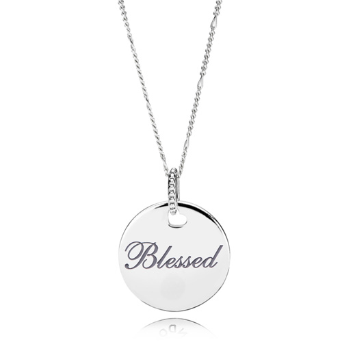 Pandora blessed store necklace