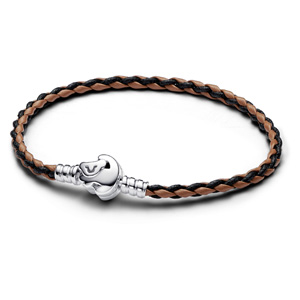 Disney The Lion King Clasp Braided Leather Bracelet