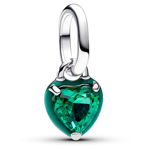 Pandora ME Green Chakra Heart Mini Dangle