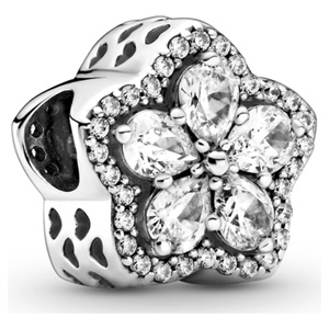 Pandora Celestial Snowflake Charm :: Gems with Sterling Silver ...